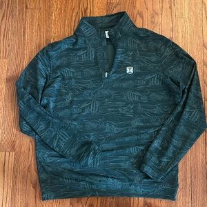 Green Peter Millar pullover